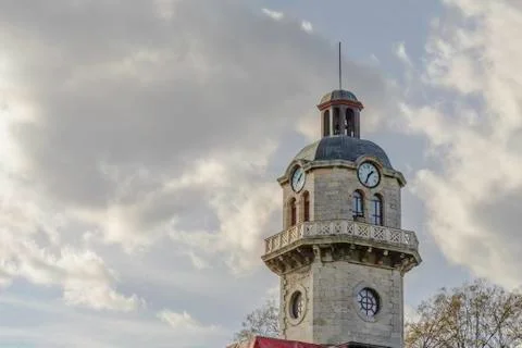 Clock tower inVarna Stock Photos