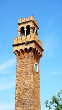 Clock tower landmark Stock Photos