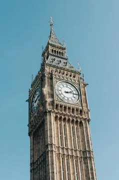 The Clock Tower in London 스톡 사진