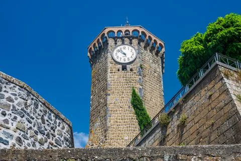 The clock Tower of Marta Stock Photos