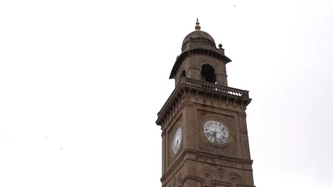 Clock tower Mysore, India Stock Footage 132828450