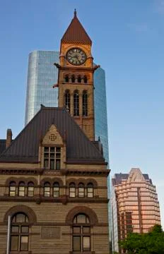 The clock tower Stock Photos