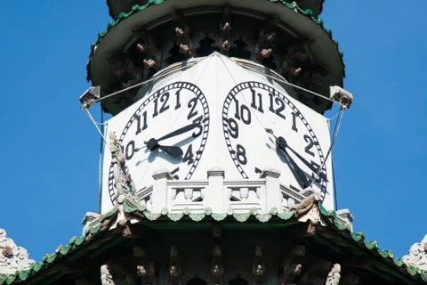 Clock tower Stock Photos