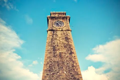 Clock tower Stock-Fotos