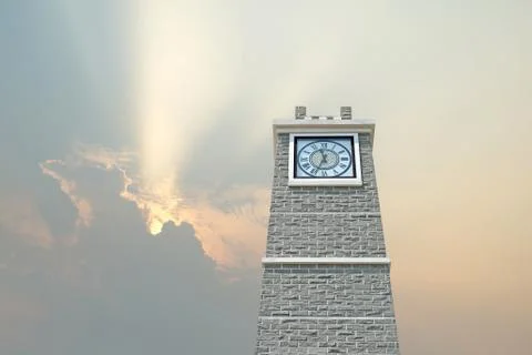 Clock tower Stock Photos