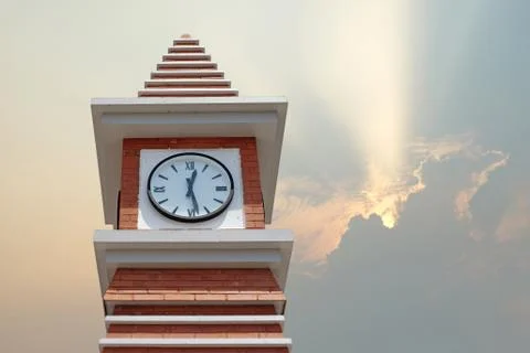 Clock tower Stock Photos