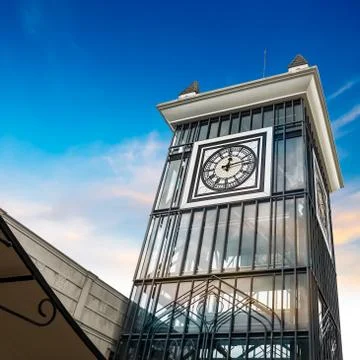 Clock tower Stock Photos