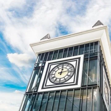 Clock tower Stock Photos