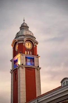 Clock tower Stock Photos