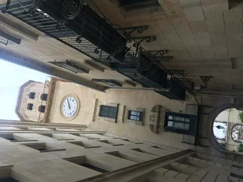 A clock tower Stock Photos