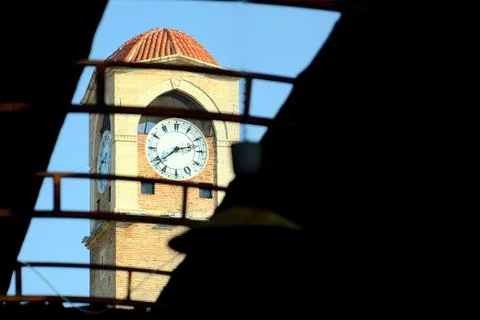 Clock tower Stock Photos