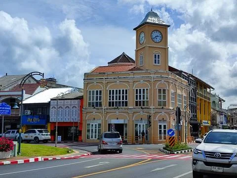 Clock Tower Phuket Foto stock