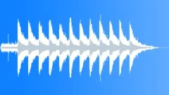 Clock tower sound with heavy rain Sound Effect