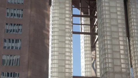 Clock Tower Tilt Up Video stock 73869801