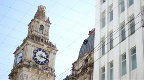 Clock Tower Timelapse Stock Footage 39118960