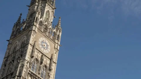 Clock Tower Timelapse Stock Footage 288857103