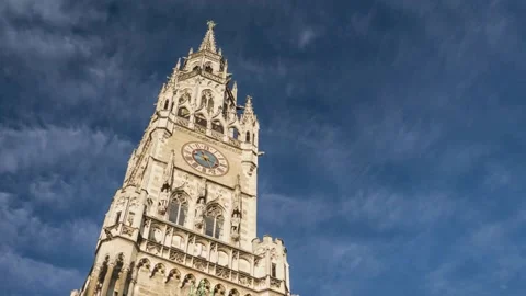 Clock Tower Timelapse Stock Footage 288857122