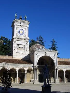 Clock tower, udine Foto stock