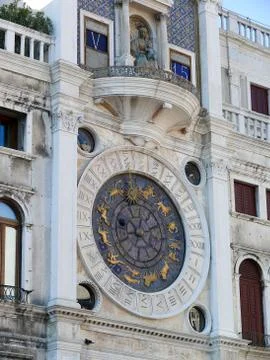 Clock Tower in Venice Foto stock
