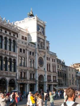 Clock Tower in Venice Stock-Fotos