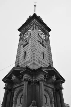 The Clock Towwer in the centre of Brighton Stock Photos