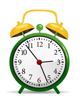Clock vector illustration Stock Illustration
