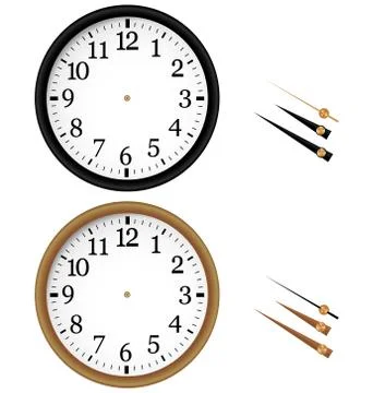 Clock vector illustration Stock Illustration