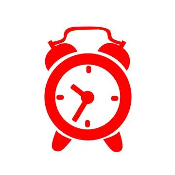Clock vector illustration Illustrazione stock