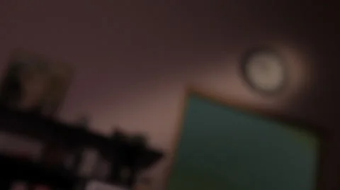 Clock on the wall Video stock 33517234