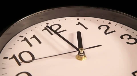 Clock on the wall 스톡 동영상 50263910