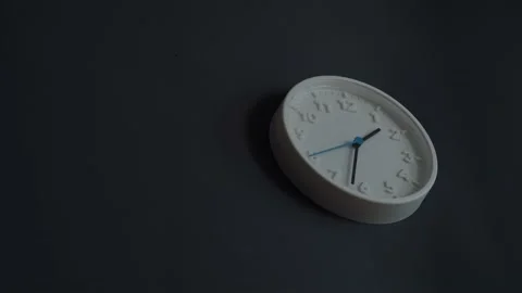 Clock on the wall Stock Footage 131207683