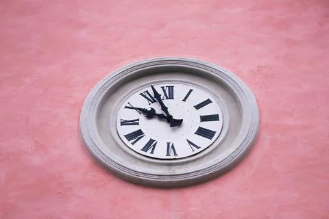 Clock on a wall Stock Photos