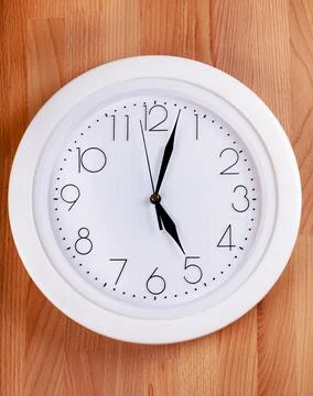 Clock on a wall Stock Photos