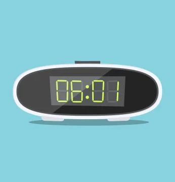 Clock watch alarm vector icon illustration Stock Illustration