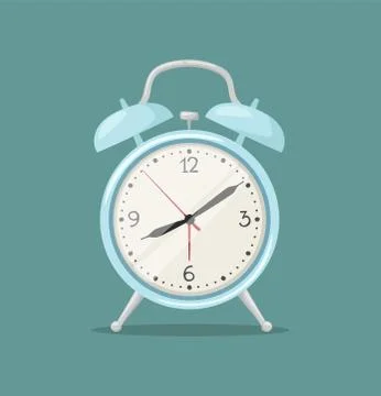 Clock watch alarm vector icon illustration Stock Illustration