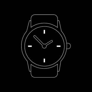 Clock watch icon Stock Illustration