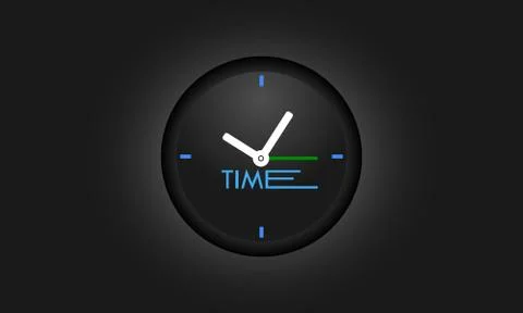 Clock, watch, time Stock Illustration