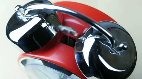 Clock on white background Stock Footage 64051375