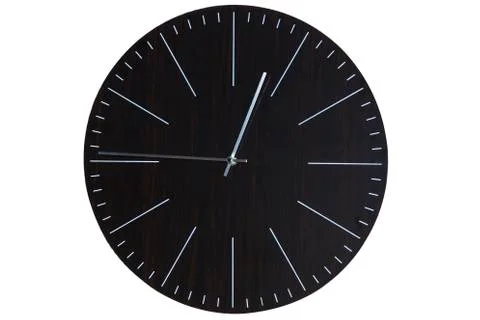 Clock without numbers Stock Photos