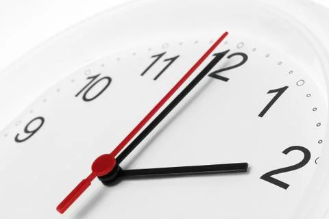Clock working time Stock Photos