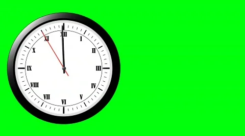 Clock Zoom Video Stock Footage 235298