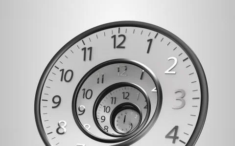 ClockMain Cam2 8K Illustrazione stock