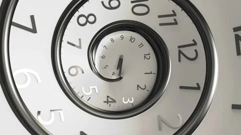ClockMain Spinning 4K Vidéo 135969381