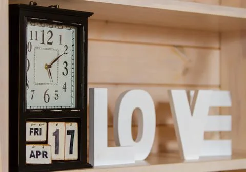 Clocks that also indicate the date Stock Photos