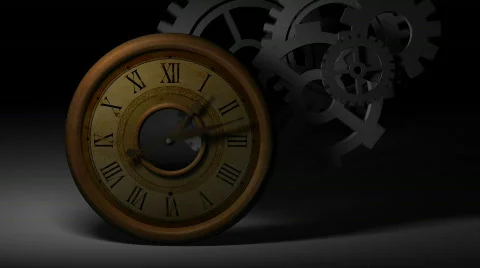 Clocks and Gears Pt.1 Stock Footage 503501