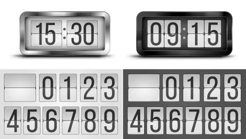 Clocks Stockillustratie