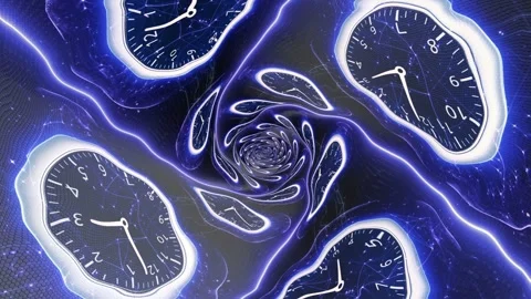 Clocks Tunnel Animation, Rendering, Time... | Stock Video | Pond5