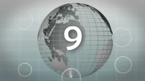 Clocks world grid Stock-Footage 27658670