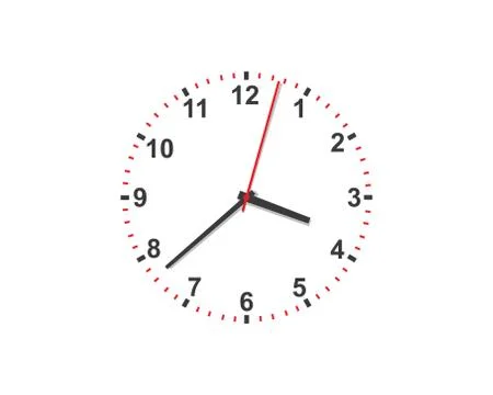 Clock,time logo icon illustration design vector Stock Illustration
