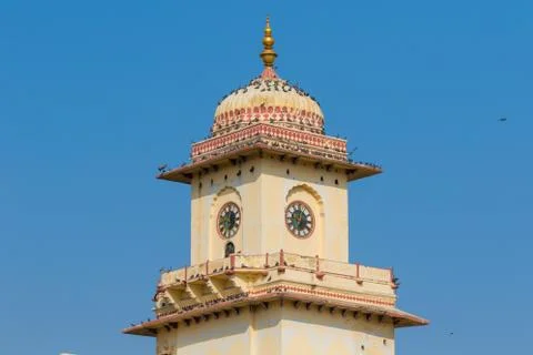 Clocktower in Jaipur Stock Photos